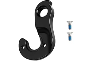 EMSea Gancho trasero de bicicleta 315464 para desviador de rueda trasera, gancho de cambio mecánico de aleación de aluminio compatible con Trek Bike
