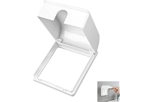 ZESCYHA Couvercle Prise Étanche, Boîtier Prise Salle de Bain, pour Prises Électriques Protection Anti-Eau, Compatibles avec Prises Simples Standard EU, Contre l'Humidité et Poussière, pour Cuisine Extérieur
