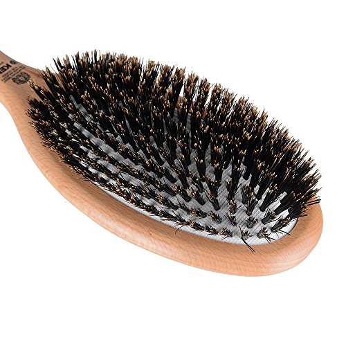 Kent Natural Shine Haarbürste, L - 4