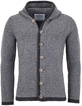 Herren Liebling Liebling Trachtenjanker grau/anthrazit 'Thomas II', grau-anthrazit,