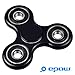 Produktbild EPOW® Fidget Spinner schwarz Spielzeug Stress Reducer EDC Focus Spielzeug, Hand Spinner premium Si3N4 Keramiklager Entlastet ADD ADHD Angst und Langeweile Spins für 3 Minuten oder mehr