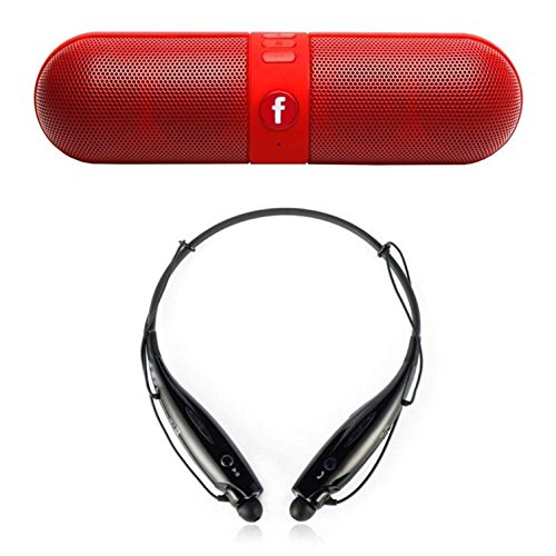 Elevea Capsule Shape Wireless Bluetooth Speaker with HBS 730 Wireless Bluetooth Headphone for All Latest Smartphone RS.829 (75.00% Off) - Amazon Elevea Capsule Shape Wireless Bluetooth Speaker with HBS 730 Wireless Bluetooth Headphone for All Latest Smartphone RS.829 (75.00% Off) - Amazon
