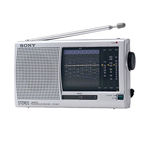 Preisvergleich Produktbild Sony ICF-SW 11 / S Weltempfänger silber