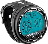 Cressi Giotto Ordenador de Buceo, Adultos Unisex, Negro, Talla Única