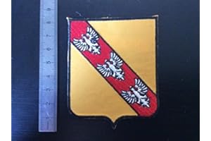 BLUE HAWAI ECUSSON PATCHES AUFNAHER TOPPA - BLASON REGION LORRAINE - THERMOCOLLANT