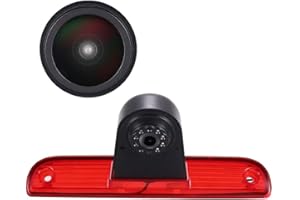 NAVINIO HD 1280 * 720 pixels Auto Terzo Tetto Top Mount Luce Freno Fotocamera Parcheggio Telecamera Retromarcia IR Luce per Fiat Ducato X250 X290 Kasten Peugeot Boxter Citroen Jumper Transporter SUV MPV VAN