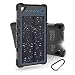 Produktbild Hobest Solar-Ladegerät, 10.000 mAh, wasserdicht, für den Außenbereich, Solar-Powerbank mit LED-Taschenlampe, tragbares Dual-USB-Ladegerät für Smartphones, GoPro-Kamera, GPS und Notfallreisen (blau)