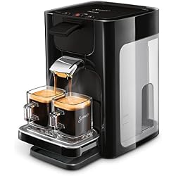 Senseo Quadrante HD7865/60 Machine à café capsules 1,2 L Cafetière 8 tasses Noir Autonome Café en capsules Noir Boutons 50/60 Hz