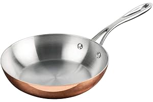 VOGUE CM678 Tri parete rame padella, 200 mm