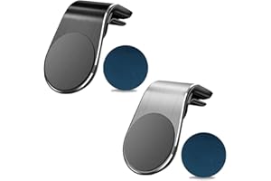 NHPY 2 Stück Magnetische Halterung, Auto für Lüftungsschlitze Kfz-Halterung, Tachohalterung mit Clip, Halterung Kompatibel mit Oo-ono No2/No1