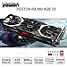 Produktbild Thread_de Graphics Card,Yeston Radeon RX580-8G D5 Grafik-Spiel Master PA GDDR5 PCI Express X 16 3,0 Videospiel Grafik Notebook externe Grafikkarte (RX580 8GB)