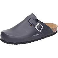 Mules Homme En Cuir - Sabots Intérieur/Extérieur - Semelle Confortable - Enfilement Facile