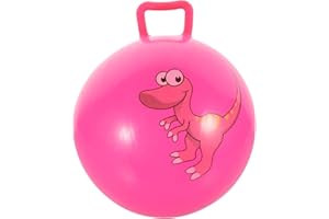 HEMOTON Palla gonfiabile gonfiabile per bambini, giocattolo educativo con diametro di 25 cm, colori casuali, palla ideale per i più piccoli per saltare e giocare all'aperto