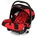 i-Safe System - Red Trio Travel System Pram & Luxury Stroller 3 in 1 Complete With Car Seat