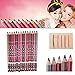 ROAPLIA 12 Colors Professional Lipliner & Eyeliner Waterproof Lip Liner Pencil Makeup Set