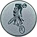 Produktbild Pokal Emblem BMX - 25 mm/gold