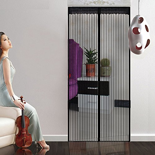 YIAN Fliegengitter Magnetvorhang für Türen 110 x 220cm Fliegenvorhang Insektenschutz Vorhang für Balkontür Wohnzimmer Schiebetür Terrassentür