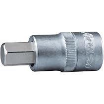 KS Tools 922.1464 Douille Tournevis 6 Pans 1/4'' - 6 Mm L.37 Mm Chrome Vanadium