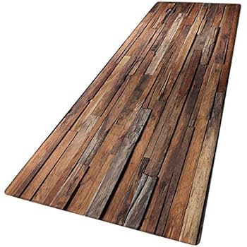 Smilikee Badteppiche, 3D gedruckt Ocean Beach Sands Holzbrett verdickt