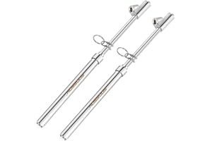 GODESON Medidor de presión de neumáticos para camión de doble cabeza, calibre de neumáticos de alta resistencia a 150 psi/10 kg/cm2, medidor de presión de aire hecho para neumáticos de tractor camión 2pcs