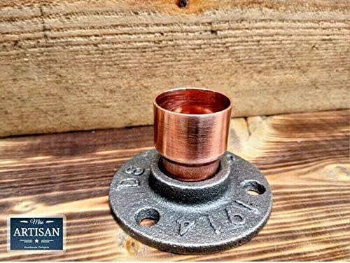 4 X 28mm Copper Cast Iron Floor Wall Flange Pipe Mount Fits 28mm Copper Pipe Custom Pipe Furniture Fittings Amazon Co Uk Handmade