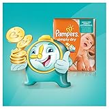 Pampers Simply Dry Windeln, Größe 3 (Midi) 4-9 kg, Jumbo Pack, 2er Pack (2 x 90 Stück) - 2