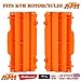 Produktbild Orange Heizkörperverkleidungen von Polisport passt KTM