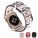 Produktbild X-Cool for Apple Watch Armband 38mm 40mm mit Metall Schließe Weiches Leder Saison Armband für Damen für Apple Watch Series 4 3 2 1