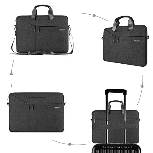 3 in 1 Laptop Tasche - Evershop Handtasche Schultertasche Aktenkoffer f  r Macbook Air Pro   Notebook   Oberfl  che   Tablet mit Bildschirmdiagonale 1