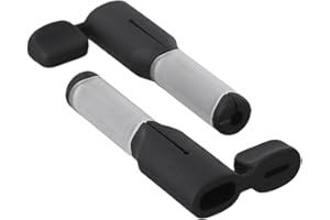 TDCUIZENT Protection de câble USB C en silicone anti-casse compatible avec les appareils de type C, smartphones, tablettes, ordinateurs portables (noir)