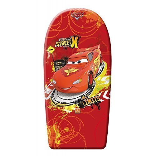 Preisvergleich Produktbild Hochwertiges Bodyboard 84 cm / Body Board / Surfboard / Schwimmbrett Disney Pixar - Cars rotes Board No Limits