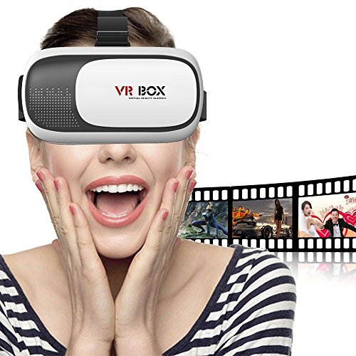 JINYJIA 3D VR Box Sicurezza Mobile di RealtÃ  Virtuale Film Occhiali 3D Auricolare Visualizzatore per 4.0