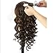 Royalvirgin Training Head For Hairdressers Mannequin Head With Hair Brown Color Dummy Hair Mannequins For Sale Mannequin Head With Makeup