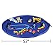 Mudder Toy Storage Bag Toys Organizer Children's Play Mat Portable (Blue, 57 Inches)