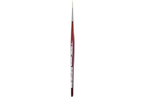 Da Vinci 1280 Series Rigger Brush Fibra Sintética, Rojo, 18,6 x 0,09 x 30 cm