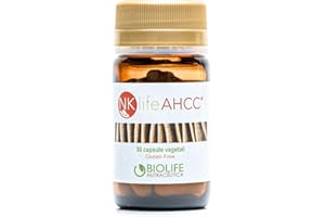 BIOLIFE NUTRACEUTICA NKlife AHCC 30 cps da 600 mg | Aumenta le difese immunitarie | Prodotto VEGAN