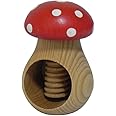 Wooden World Wooden nutcracker - Toadstool - made from natural beech wood