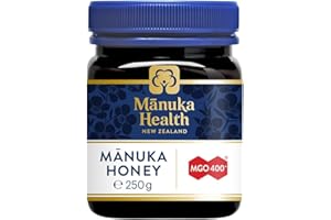 Manuka Health - Miele di Manuka MGO 400+, flaconcino da 250 gr