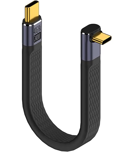AuviPal BCLINK Lot De 2 Adaptateurs USB C à Angle Droit