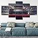 Produktbild TKKXQT Leinwanddrucke 5 Stücke Porsche 911 Gt Gemälde Wohnzimmer Hd Poster Wohnkultur Wandkunst (Kein Rahmen) Size_A