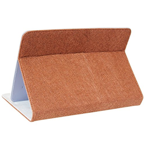 UC-Express Robuste Filz Hülle für Ihr Medion Lifetab P9702 X10302 P10400 P10506 P10505 S10366 S10365 S10352 S10351 Tablet aus hochwertigem Kunstleder mit umweltfreundlichem Filz designt praktischer Standfunktion kombiniert Schutz und Design Tasche Cover Case - 3