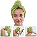 Produktbild Frottee Turban Kopfhandtuch 60x26 cm Apfelgrün