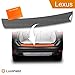 Produktbild Luxshield® Ladekantenschutz Folie inkl. Profi-Rakel - Lexus RX 4 (IV) AGL20 – ab 2015 - Stoßstangenschutz, Kratzschutz, Lackschutzfolie - Carbon-Optik - selbstklebend