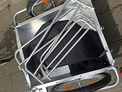 Red Loon Cargo Fahrrad Anhänger Transportanhänger Alu Felgen 144 l extrem leicht - 6