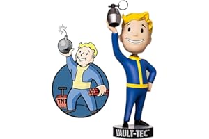 RuiDay Fall_Out Figurine, Figurine en Résine 5,91 Pouces, Fall_Out Vaults Boy, Fall_Out Bobblehead pour Les Amateurs de Jeux (A4)