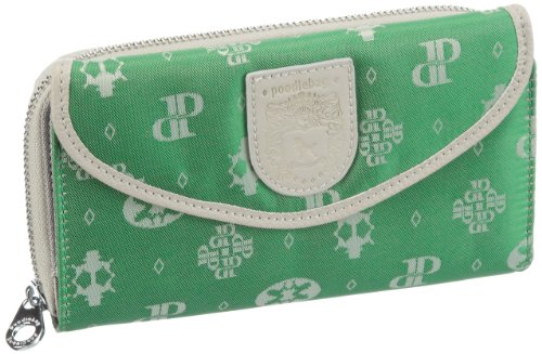 Preisvergleich Produktbild Poodlebags Damen Club - Attrazione - cash big - green Geldbörsen, Grün), 20x11x4 cm