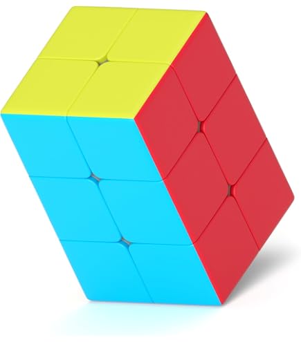 Gobus YongJun YJ 2x2 Pyraminx - Cubo Piramide Stickerless, Rompicapo Magico 3D Liscio E Veloce