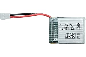 EFASO WLToys F949 - akumulator 3,7 V 500 mAh do samolotu Cessna-182 - pasuje również do Amewi Air Trainer V2 Carson Cessna Slylane