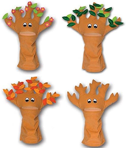 Mr Puppet Tree Set ( Set Contains One Hand Puppet and accessories that change the Seasons)