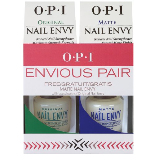 OPI Envious Pair includes Matte and Original Nail Envy 15ml